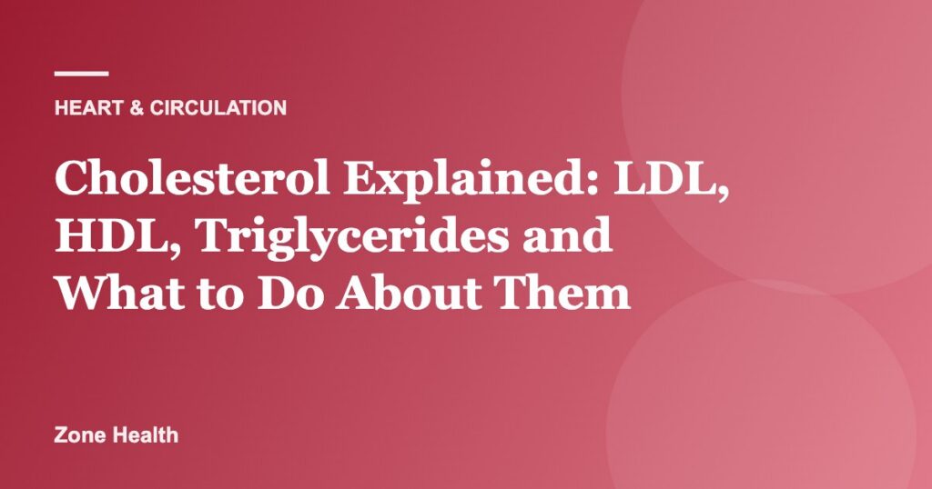 Cholesterol Explained: LDL, HDL, Triglycerides and What to Do About Them