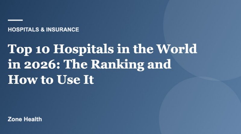 Top 10 Hospitals in the World in 2026: The Ranking and How to Use It